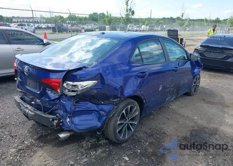 2019 Toyota Corolla Se z USA, uszkodzony, nr VIN 2T1BURHE9KC196207